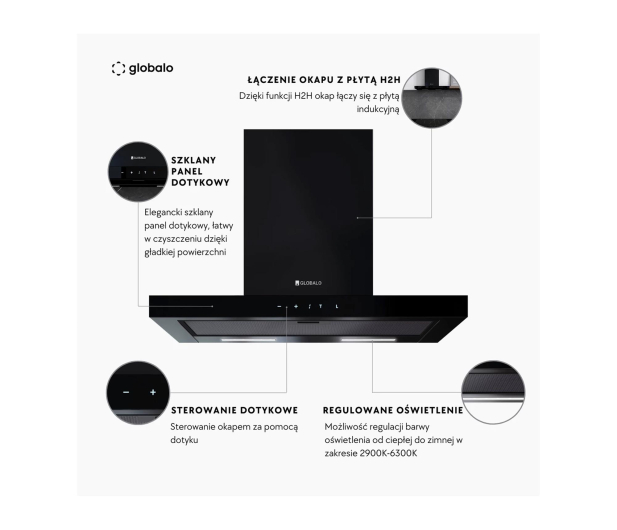 GLOBALO AVENTELIO 60.1 H2H BLACK - 1525823 - zdjęcie 5